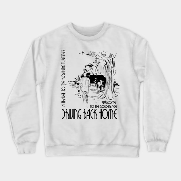 Driving Back Home Crewneck Sweatshirt by black8elise